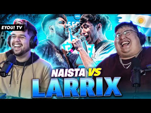 EL MVP QUE PIERDE SUS BATALLAS? - Reacción a LARRIX vs NAISTA - FMS Argentina - EYOU TV