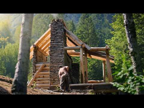 Warm House in the Woods for 365 Days of Bushcraft Survival.