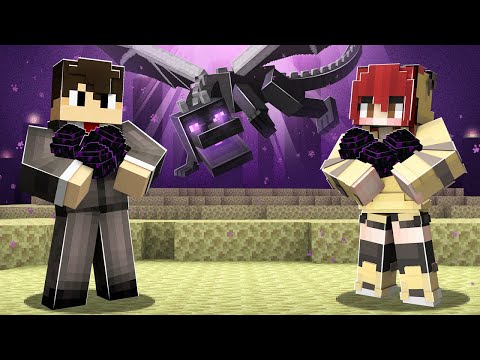 🔥 YOUTUBERS who 'HATCHED' the ENDER DRAGON EGG in MINECRAFT '-'