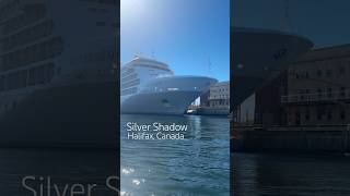 Silver Shadow docked in Halifax, Canada #silversea #silvershadow #ultraluxury #cruiseship #cruise