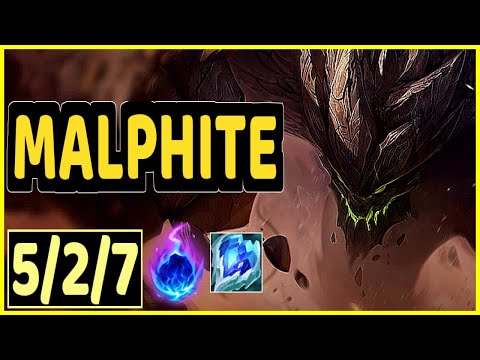 MALPHITE VS QUINN - 5/2/7 KDA TOP GAMEPLAY