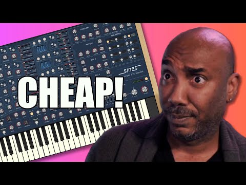 Sines of a Cheap VST Plugin from Cherry Audio