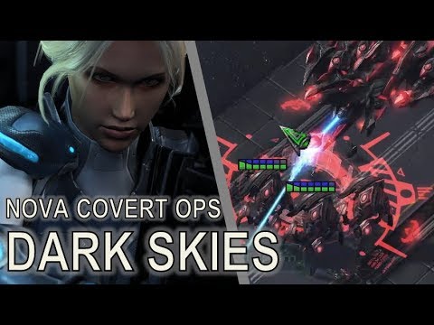 Starcraft II: Nova Covert Ops 8 - Dark Skies [All Achievements! Mass Liberators!]
