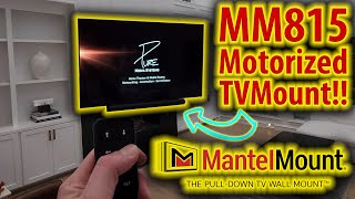 MantelMount MM815, Samsung QD-OLED TV, Sonos ARC Install and Demo!