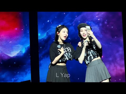 aespa - Final Ment & ICU 4K Fancam (Encore) @ aespa World Tour SYNK: HYPER LINE LA (8/13/23)