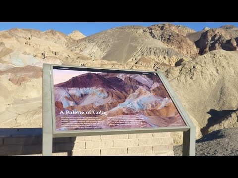 Death Valley - Artist Drive in 3D