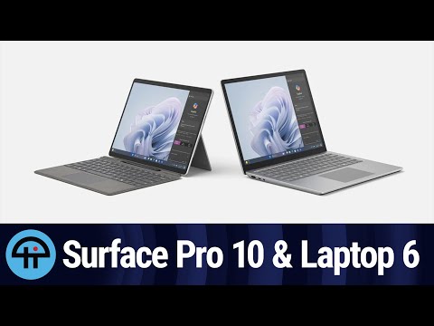 The New Surface Pro 10 & Surface Laptop 6 for Businesses