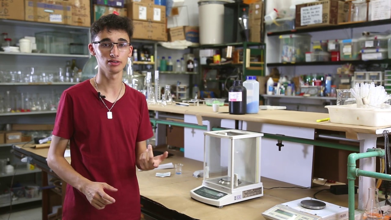 #QUÍMICA - UTILIZANDO A BALANÇA ANALÍTICA