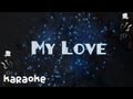 Lee Jong-hyun - My Love [karaoke] 