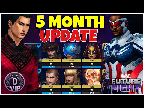 HOW I BUILT A TOP TIER FREE TO PLAY ACCOUNT IN ONLY 5 MONTHS! | Marvel Future Fight
