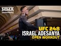 UFC 248: Israel Adesanya Open Workout Highlights - MMA Fighting