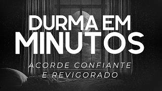 HIPNOSE PARA DORMIR EM 10 MINUTOS | ACORDE CONFIANTE E REVIGORADO (Meditação guiada, voz suave)