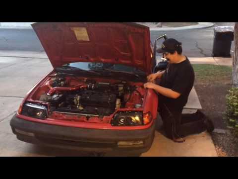 1990 Civic angel eye install