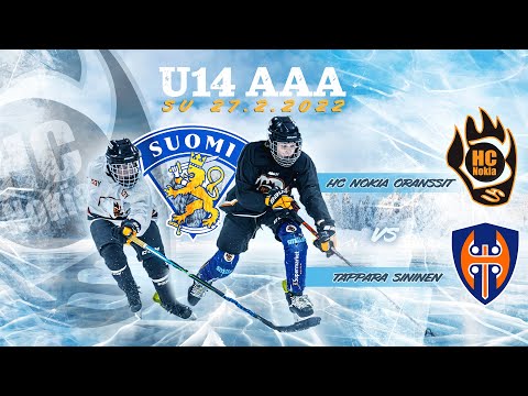 Su 27.2.2022 klo 11.00 HC Nokia Oranssit - Tappara Sininen // U14 AAA // Jatkosarja
