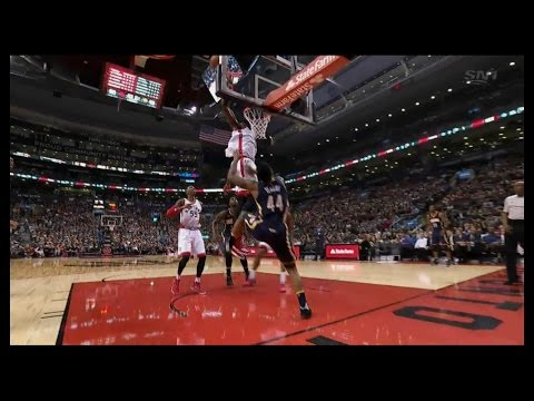 Raptors Highlights: Ibaka Denies Teague - March 19, 2017