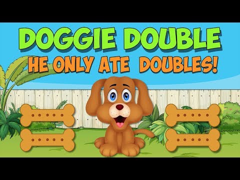 My Doggie Double- Adding Double Numbers 1-5