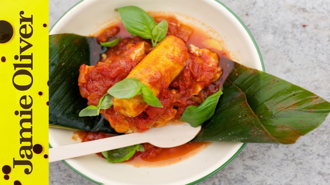 Brazilian banana fish video Jamie Oliver