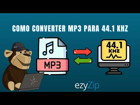 Converter MP3 para uma taxa de amostragem de 44.1kHz (Guia Simples)