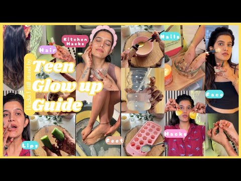 Teen Glow Up Guide - I Promise Only DIYs To save Your Hair, Skin & Body | Super Style Tips