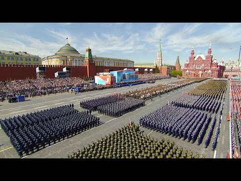 Siegestag: Roter Platz komplett und unkommentiert [Video aus YouTube]