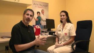 WALGREENS - MIX 105.1's SCOTT McKENZIE GETS FLU SHOT