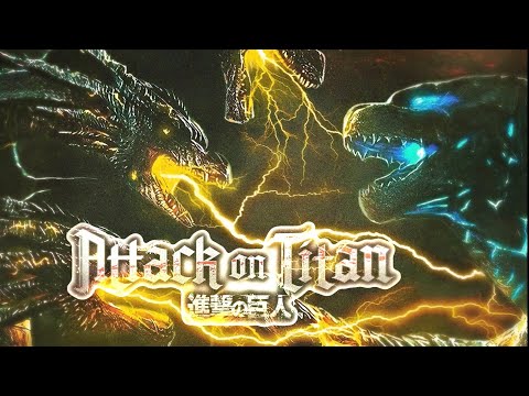 "The Rumbling" Godzilla Anime Opening (Attack on Titan)