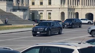 President Trump arrives at US Capitol for luncheon with Irish PM  | VOA News