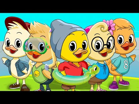 CINCO PATITOS | Canciones infantiles