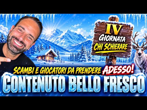 PRENDI ORA QUESTI GIOCATORI E VINCIAMO IL FANTACALCIO! Chi schierare alla 4ª Fantagiornata