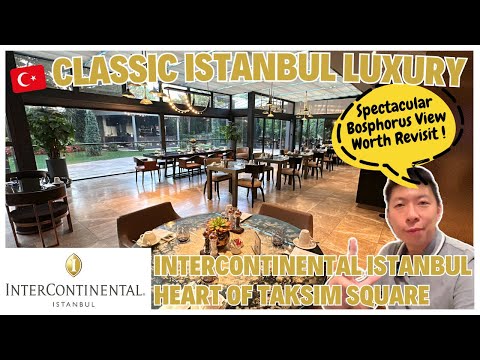 🇹🇷 InterContinental Istanbul - TRUE 5 Star Luxurious Hotel at Heart of Taksim Square Club Lounge