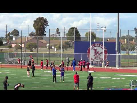 FSG 4x100m vs Troy 3-14-18 - Los Alamitos   Girls