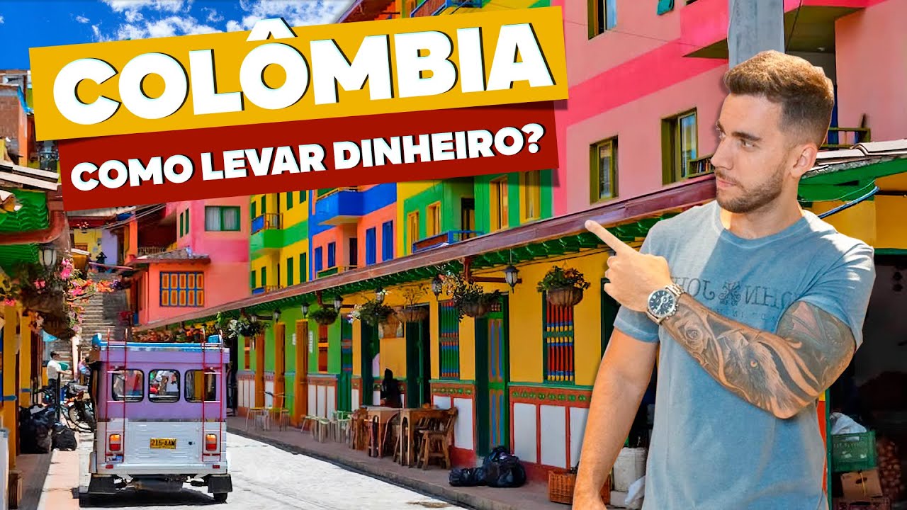Quanto levar e como levar dinheiro à COLÔMBIA! Onde comprar pesos colombianos mais barato e dicas!