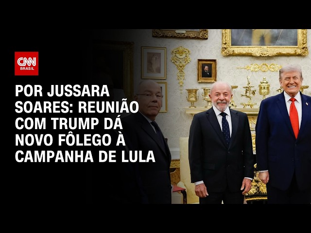 Reunião com Trump dá novo fôlego à campanha de Lula | CNN PRIME TIME