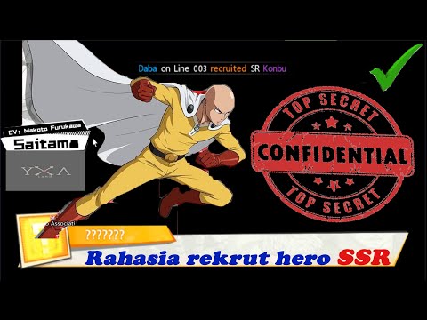 One Punch Man: The Strongest Man [Cara Rahasia GACHA HERO YANG KITA MAU LANGSUNG DAPET] #f2p #gacha