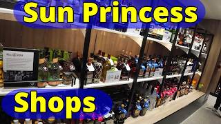 Sun Princess Shops Tour 🚢🛍️ | Cruise Ship Shopping Guide