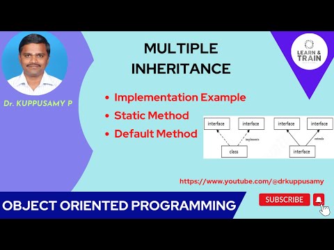 41 Multiple Inheritance Using Java Interface In Oop