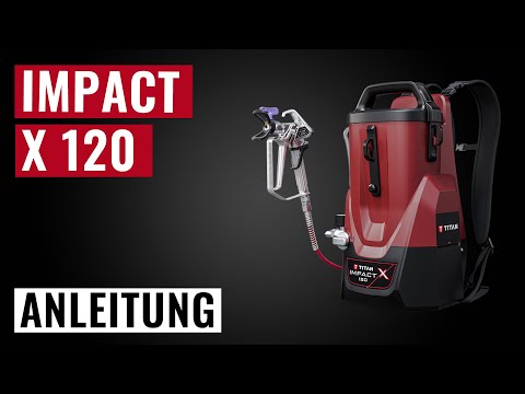 Impact X 120 18 V - Inbetriebnahme, Anwendung, Reinigung