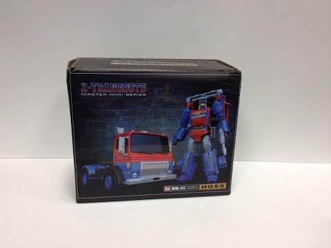 X-Transbots Master Mini Series - MM-III HOSS