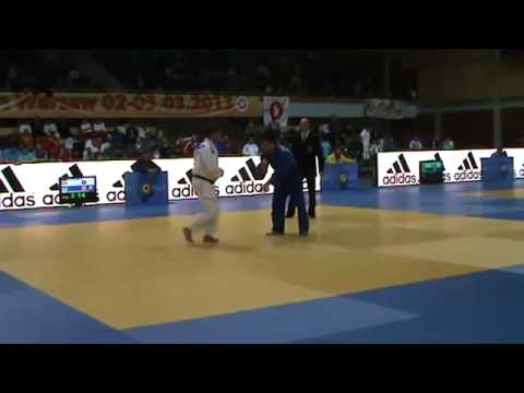Judo European Open Warsaw 2013: Soshin KATSUMI (GER) - Bekzat MANASBAYEV (KAZ) Elimination [-73kg]