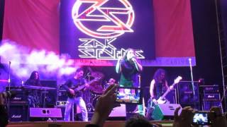 Zak Stevens con The Fallen Symmetry - The Edge of Thorns (Savatage) en vivo Lima Metal Fest 2016