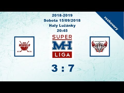 MH Superliga (2018-2019) Red Wheels vs. Los Bomberos 3:7 - rozhovory