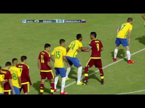 Brazil Vs Venezuela (1-0) Goal & Highlights |HD| - 2017 South American Youth Championship