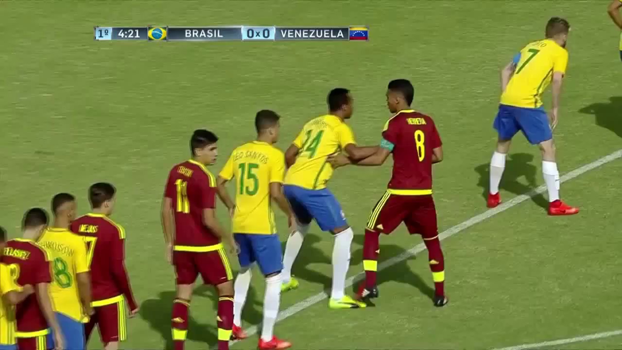 Brasil [S20] 1 vs Venezuela [S20] 0 - 05/02/2017