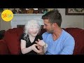 Life as a Blind Albino with a Rare Disorder (Adopted from an Institution)