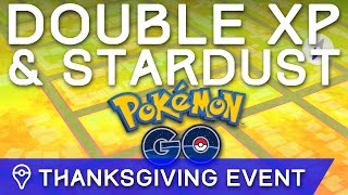 POKÉMON GO EVENT ANNOUNCEMENT: DOUBLE XP & STARDUST *LIVE NOW* by Trainer Tips