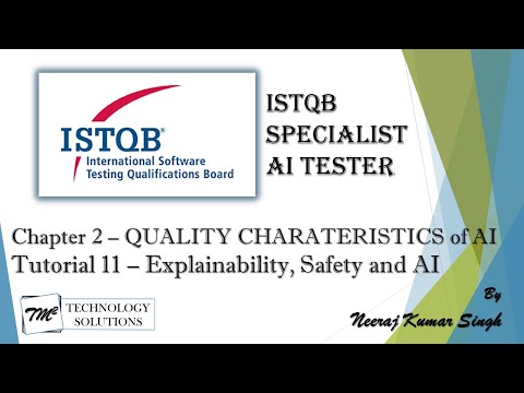 ISTQB AI Tester Introduction to the Course AI Tester Certification ISTQB Tutorials