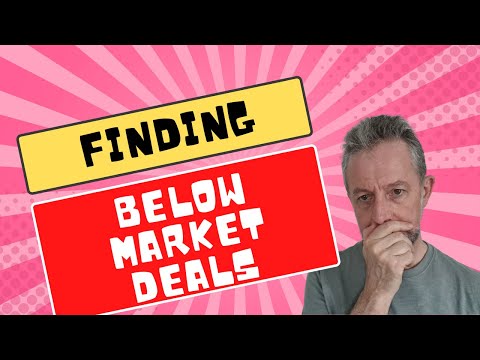 Finding Below Market Value Properties