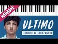 Ultimo | Rondini Al Guinzaglio // Piano Karaoke con Testo