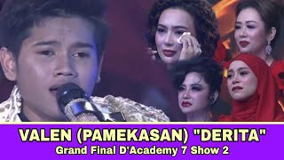 Download lagu Valen (Pamekasan) 'Derita' Grand Final DA 7 Show 2 Bikin Juri Merinding mp3