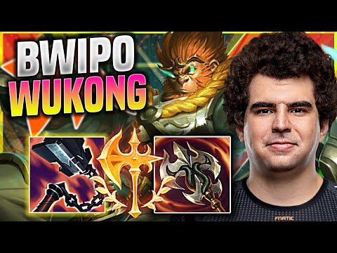 BWIPO IS A GOD WITH WUKONG! - FNC Bwipo Plays Wukong TOP vs Camille! | Season 11